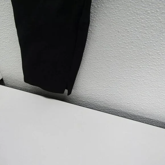 NEW THEORY Womens Fitted Jersey Skinny Pants Size M Black